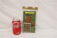 1970s Heines 2 Table Bridge Set ~ Mushroom Decor
