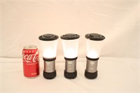 3 Cascade Lantern Style Flash Lights ~ Works