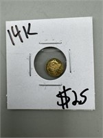 14 K Gold Panda Mini Panda Coin