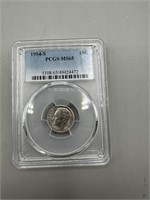 1954-S PCGS MS65 Silver Roosevelt Dime