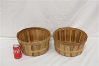 2 Vintage Produce Baskets #2