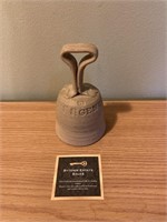 Genuine Tlell Bell Haida Gwaii Pottery Bell