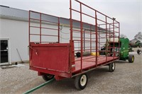 FORAGE KING 16' BALE THROWER WAGON