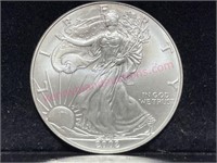 2002 American Eagle Silver Dollar (1ozt .999) Unc