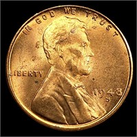 1948-S Lincoln Wheat Cent - Mint State Stunner