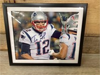 Tom Brady signed 8x10, auction not responsible