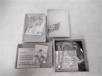 $44 - (4) Lot of Crystal Jewelry