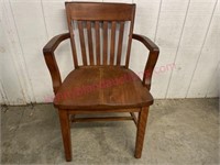 Antique heavy armchair