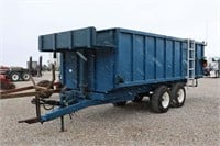 DUMPER WAGON WITH CHAIN UNLOAD