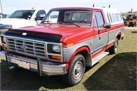 1986 FORD F150 4X2 ½TON TRUCK