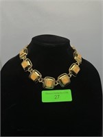 Macy’s Gold Fashion Necklace w/ Box