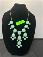 Silver & Turquoise Style Necklace