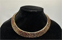 Leopard Print Fashion Necklace