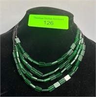 Emerald Green Fashion Necklace