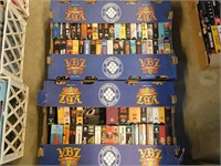 2 BOX LOTS VHS TAPES