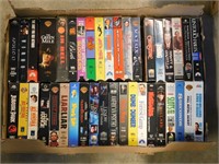 BOX LOT VHS TAPES