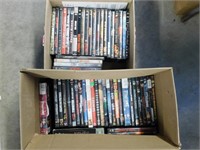 2 BOX LOTS DVD'S