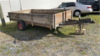1974 StarCraft camp trailer, 1 axle comes with
