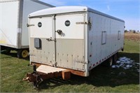 2008 WELLS CARGO TANDEM AXLE 20' ENCLOSED TRAILER