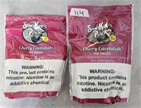 Full & part bag of cherry Cavendish pipe tobacco