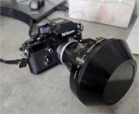 Nikon Camera w Fisheye-Nikkor lens