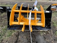 Unused Mini Excavator Grapple Bucket, 31" Ripper