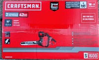 Craftsman S1600 42cc 2-Cycle 16" Gas Chainsaw $189