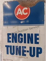Vintage AC engine tume-up sign