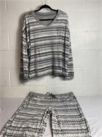 NAUTICA Grey/white Pajama set
