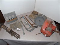 Clinton Gas Engine, Hack Saws, striker plates