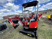 New Mini Excavator Model: LAT-13, 13.5 HP