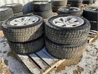 4 Ford Rims & Tires LT265/70R17