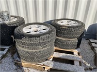 4 Rims & Tires LT265/70R17