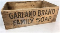 Wood Garland Brand Family Soap box, 15x22