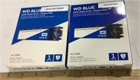 2 WD blue 1TB 3D NAND SATA 6GB/ S 7200 RPM 64MB