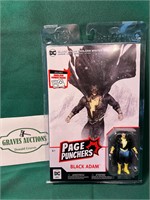 New Comic Black Adam Page Puncher And figure
