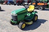 JOHN DEERE MODEL LX289 W/42” DECK, 1304 HRS.