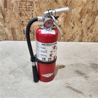 12" Charged Fire Extinguisher