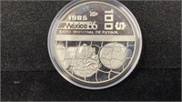 1985 Sterling Silver Proof 100 Pesos México