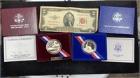 (2) Commemorative Clad Half Dollars: 1992 US