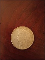 1925 P Peace dollar