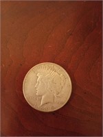 1935 S peace dollar