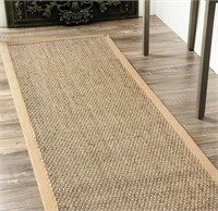 New nuLOOM Elijah Farmhouse Seagrass Runner Rug,