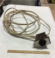 Electrical wire unknown length w/plug end