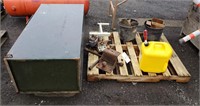4-Drawer Metal Filing Cabinet, Lug Wrench, Balls