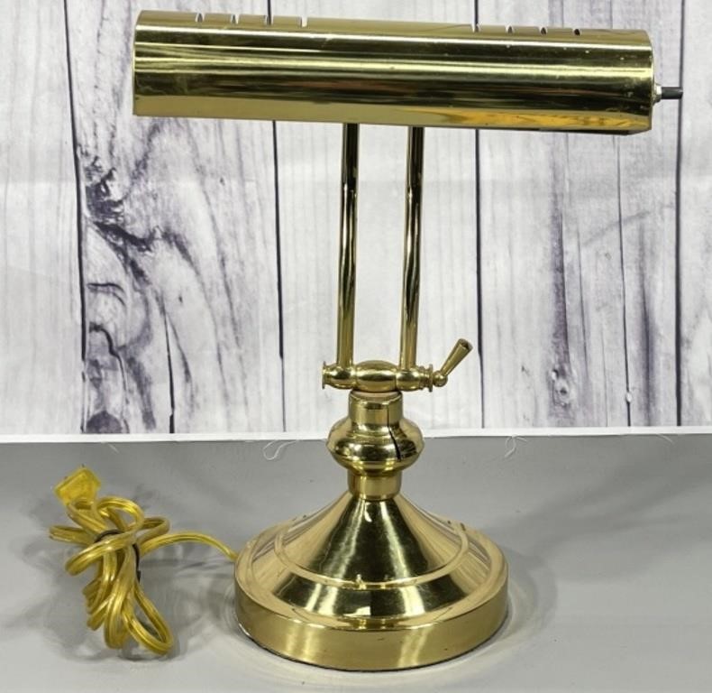 Gold-Toned Lamp