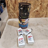Roof patch, 2 cycle oil
