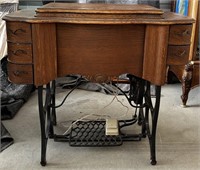Vintage Treadle Sewing Machine Base