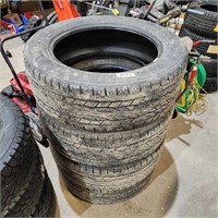 4 - 255/55R20 Tires 50% Tread