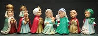 Josef Originals Chalkware Nativity Figurines (7)